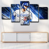5 panel canvas art framed prints Dodgers Joc Pederson wall decor-21 (3)