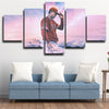 5 piece modern art framed print Aangel Tyler Skaggs pink decor picture-29 (1)