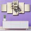 5 piece canvas art framed prints Golden Knights James Neal wall decor-19 (1)