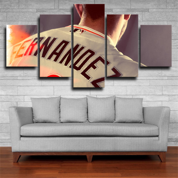 5 piece wall art canvas prints The Fish Jose Fernandez wall picture-23 (1)