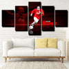 5 Panel Man United wazza rooney Canvas Prints Wall Art Picture Decor-1113 (1)