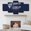 5 Panel Modern Canvas Tottenham arena printed red wall decor-1239 (4)