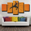5 Panel art canvas prints Warriors Stephen Curry wall picture-1236 (1)