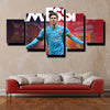 5 Panel canvas art framed prints FC Barcelona messi wall decor-1137 (2)