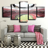 5 Panel modern art Atlanta Falcons Rugby Field canvas prints wall picture-1219 (1)