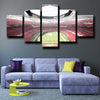 5 Panel modern art Atlanta Falcons Rugby Field canvas prints wall picture-1219 (2)