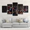  5 Panel modern art FC Barcelona messi canvas prints wall picture-1236 (4)