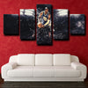 5 Panel modern art canvas prints Warriors Andre Iguodala wall picture-1240 (3)