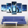 5 Panel modern art framed prints FC Barcelona messi wall picture-1234 (1)