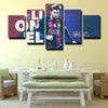5 Panel modern art framed prints FC Barcelona messi wall picture-1240 (2)