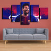 5 Panel modern art framed prints FC Barcelona messi wall picture-1243 (3)