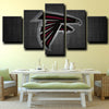 5 Panel wall art framed prints Atlanta Falcons logo wall decor-1221 (4)