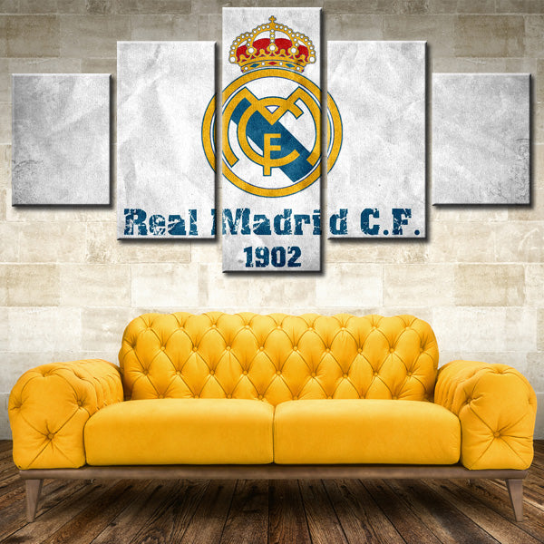 Real Madrid Football Club Wall Poster For Room With Gloss