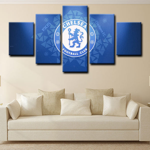 5 canvas art framed prints Chelsea Football Club decor picture1221 (2)