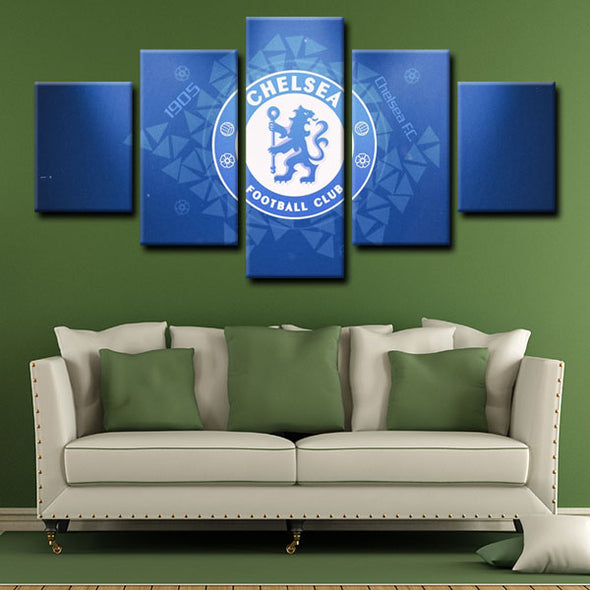 5 canvas art framed prints Chelsea Football Club decor picture1221 (3)