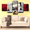 5 canvas art framed prints Chicago Blackhawks champions decor picture-1209 (3)