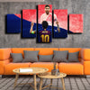 5 canvas modern art prints Barcelona Messi wall picture-1233 (2)