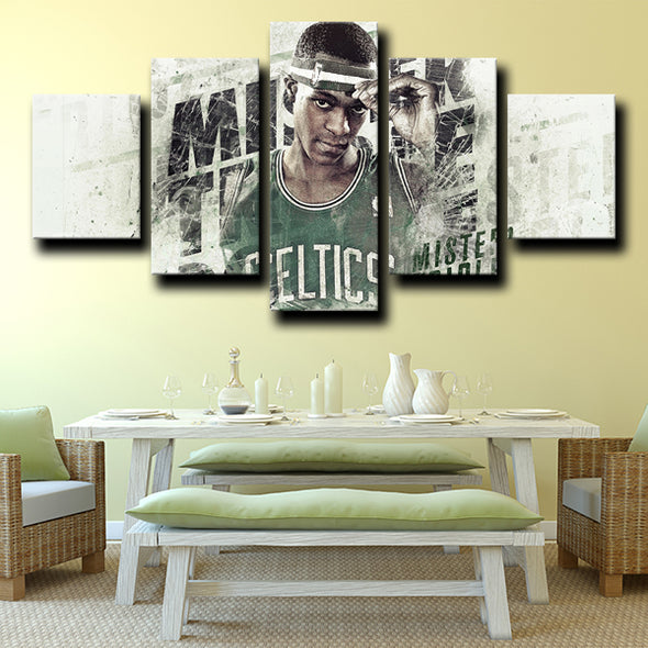 5 canvas painting art prints Celtics Rondo decor picture-1205 (1)