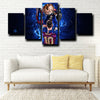 5 canvas painting modern art prints Barcelona Messi wall picture-1212 (2)