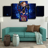 5 canvas painting modern art prints Barcelona Messi wall picture-1212 (4)
