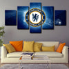  5 canvas painting modern art prints Chelsea Football Club wall picture1222 (2)