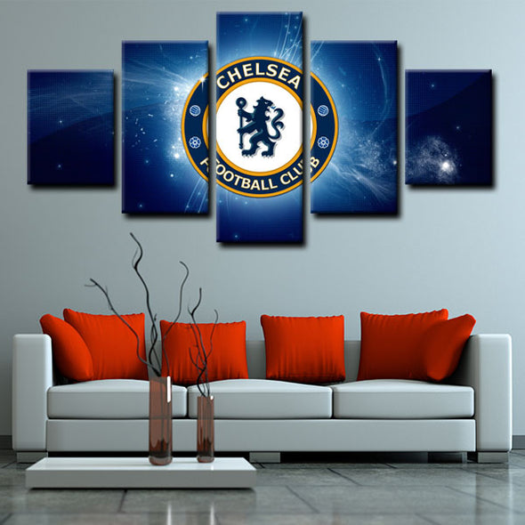  5 canvas painting modern art prints Chelsea Football Club wall picture1222 (4)