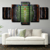 5 canvas painting modern art prints Chicago Bears Rugby Field wall picture-1223 (3)