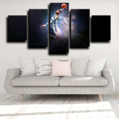 5 canvas painting modern art prints Indiana Pacers George wall picture-1226 (1)