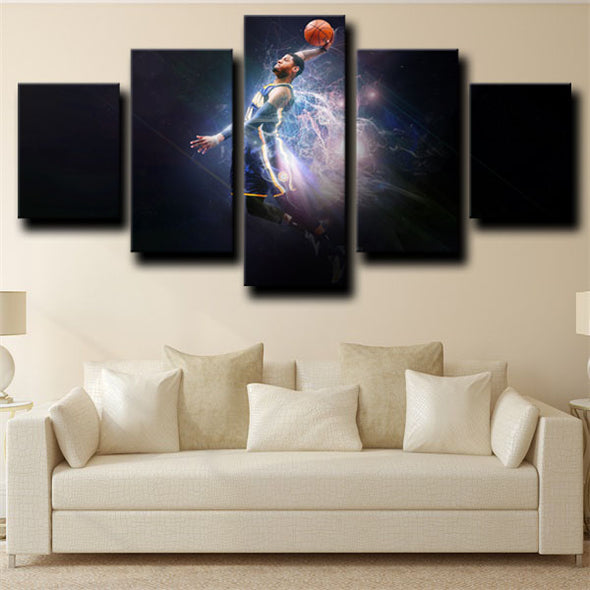5 canvas painting modern art prints Indiana Pacers George wall picture-1226 (2)