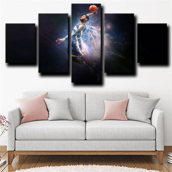 5 canvas painting modern art prints Indiana Pacers George wall picture-1226 (3)