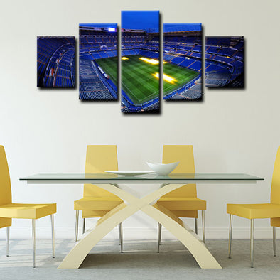 5 canvas painting modern art prints Real Madrid CF wall picture1202 (1)