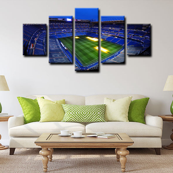 5 canvas painting modern art prints Real Madrid CF wall picture1202 (2)