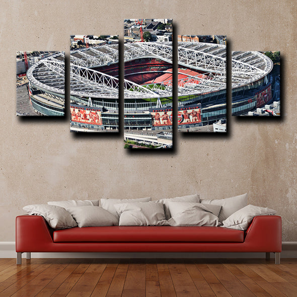 5 canvas prints art Prints Arsenal Emirates Stadium decor picture-1213 (1)
