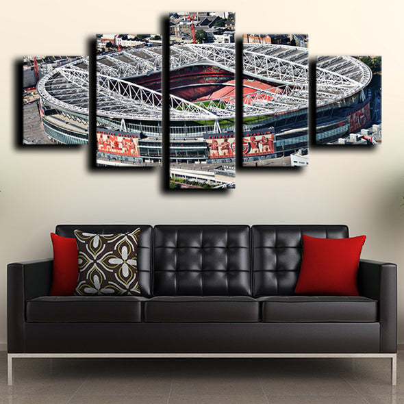 5 canvas prints art Prints Arsenal Emirates Stadium decor picture-1213 (2)