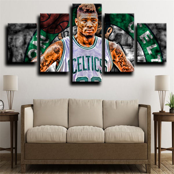 5 canvas prints modern art Boston Celtics Smart decor picture-1237 (4)