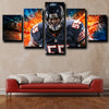 5 canvas prints modern art Chicago Bears Briggs decor picture-1208 (3)