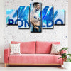  5 canvas prints modern art Cristiano Ronaldo decor picture1225 (3)