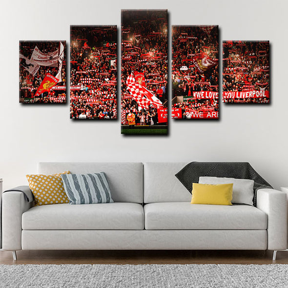 5 canvas prints modern art Liverpool Football Club  decor picture1225 (4)