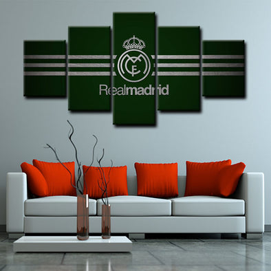  5 canvas prints modern art Real Madrid CF decor picture1210 (1)