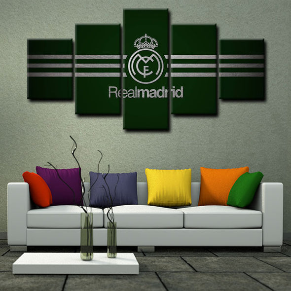  5 canvas prints modern art Real Madrid CF decor picture1210 (2)