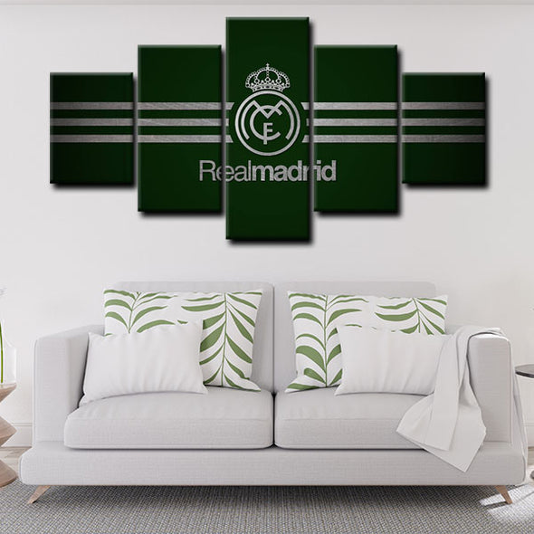  5 canvas prints modern art Real Madrid CF decor picture1210 (4)