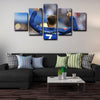 5 canvas wall art framed prints Antoine Griezmann home decor1214 (1)