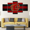 5 canvas wall art framed prints Calgary Flames  home decor1201 (1)