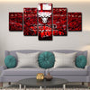 5 canvas wall art framed prints Chicago Bulls  home decor1209 (4)