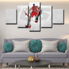5 canvas wall art framed prints Derrick Rose  home decor1201 (4)