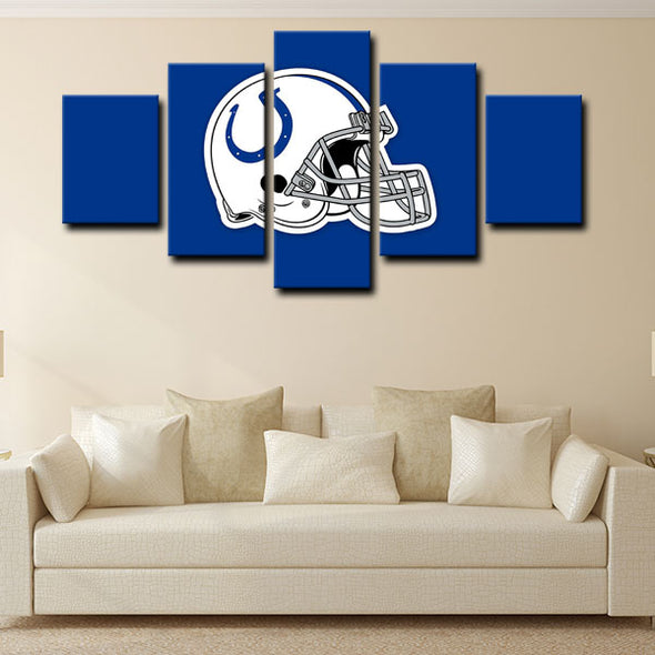 5 canvas wall art framed prints Indianapolis Colts  home decor1208 (3)