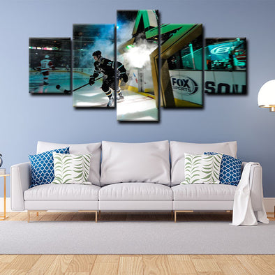 5 canvas wall art framed prints Jamie Benn  home decor1201 (1)