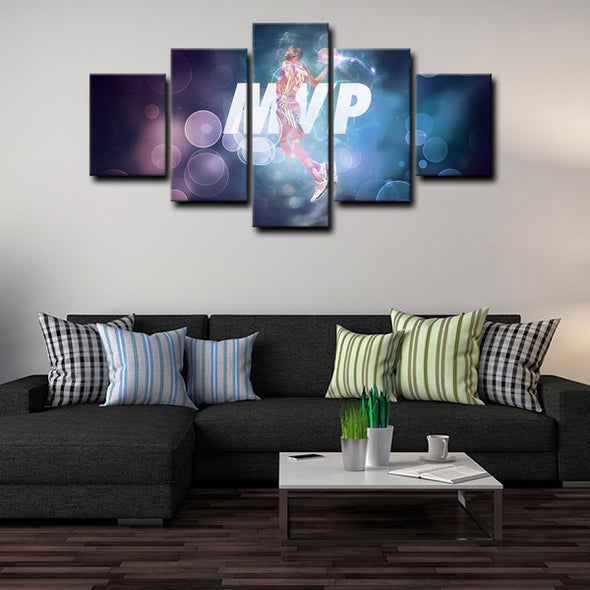 5 canvas wall art framed prints Kevin Wayne Durant  home decor1208 (4)