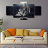 5 canvas wall art framed prints LeBron James  home decor1214 (1)