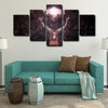 5 canvas wall art framed prints LeBron James  home decor1222 (3)